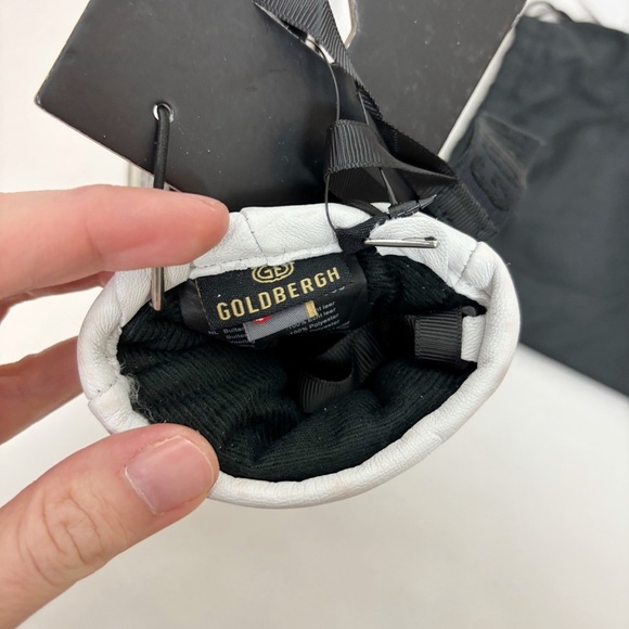 Goldbergh Hilja Mittens in White Size 6.5 - Picture 5 of 10